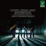 Vagues Saxophone Quartet - Glazunov, Franсaix, Nagao: Masterpieces for Saxophone Quartet '2022
