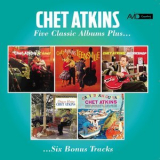 Chet Atkins - Five Classic Albums Plus (At Home / Teensville / Chet Atkins Workshop / Down Home / Caribbean Guitar) '2019