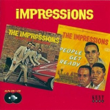 The Impressions ‎ - Keep On Pushing / People Get Ready '1996
