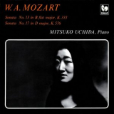 Mitsuko Uchida - Mozart: Piano Sonata No. 13 in B-Flat Major, K. 333 - Piano Sonata No. 17 in D Major, K. 576 '1975