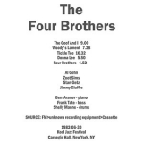 The Four Brothers - 1982-06-30, Carnegie Hall, New York, NY - FM unknown '1982