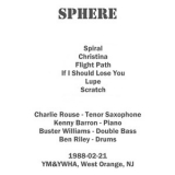Sphere (Jazz Band) - 1988-02-21, YM&YWHA, West Orange, NJ '1988