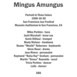 Mingus Amungus - 1998-10-30, San Francisco Jazz Festival, San Francisco, CA '1998