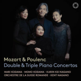 Mari Kodama - Mozart & Poulenc: Double & Triple Piano Concertos '2024